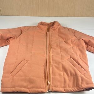 Peach Quilted Jacket